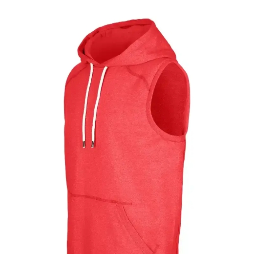 Picture of RAMO, Mens Heather Sleeveless Hoodie